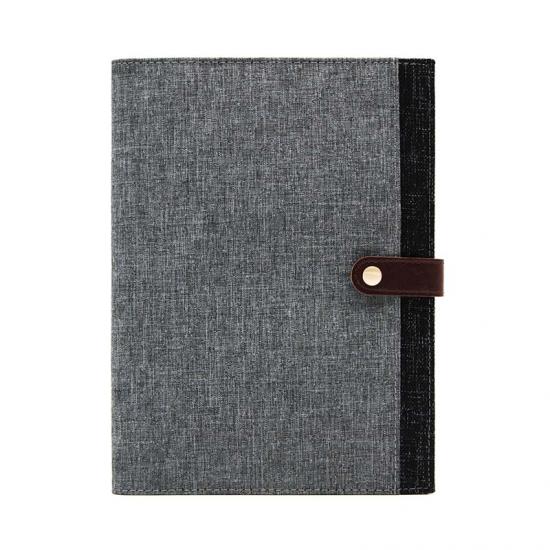 A5 RPET notebook con tasca interna della copertina