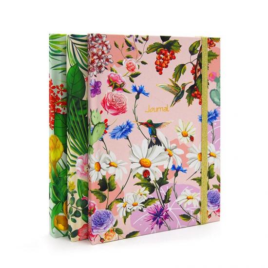  A5 fiore fashion design copertina rigida notebook