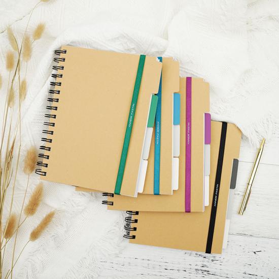 A5 wire-o binding notebook