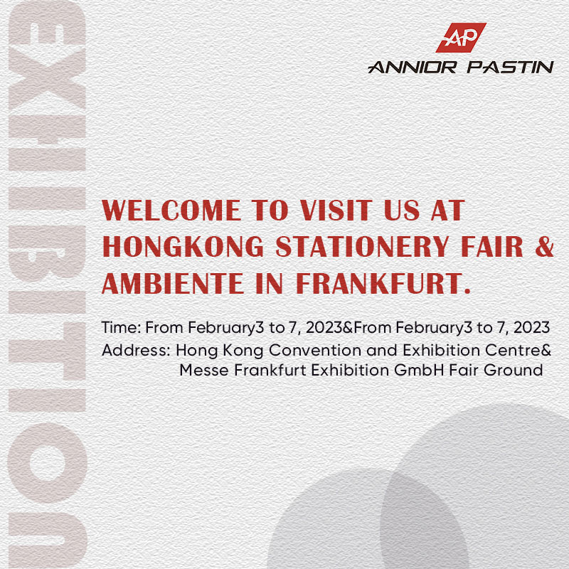 Benvenuti a farci visita alla fiera della cancelleria di Hong Kong e Ambiente a Francoforte