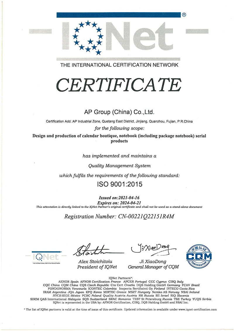 La Certificazione ISO 9001